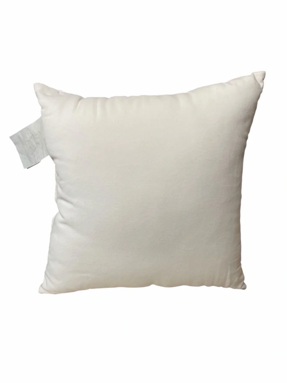 OUI by Indigo “Family” Throw Pillow Tufted Text Neutral Home Decor Accent NWT